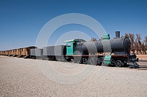 Ancient railway linking Turkey and Saudi Arabia photo