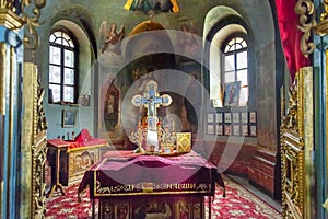 Ancient Rectory Saint Michael Vydubytsky Monastery Kiev Ukraine photo