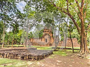 Ancient religious temple in the historical Park