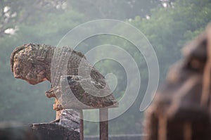 Ancient remainings of a temple.