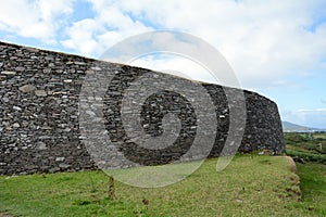 Ancient ring fort, Cahergall, Ireland