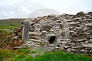 Ancient ring fort, Dunbeg, Ireland