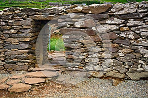Ancient ring fort, Dunbeg, Ireland