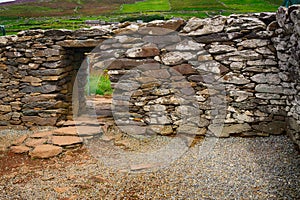 Ancient ring fort, Dunbeg, Ireland