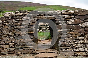 Ancient ring fort, Dunbeg, Ireland