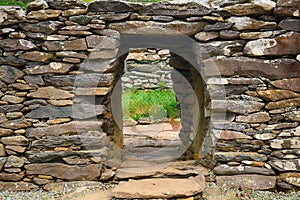 Ancient ring fort, Dunbeg, Ireland