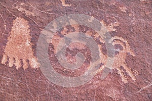 Ancient rock art, Valley of Fire State Park