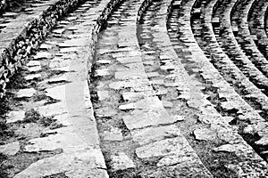 Ancient Roman Amphitheatre rows