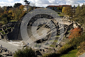 Ancient roman arena photo