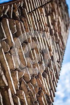 Ancient Roman Brickwork, Rome, Italy