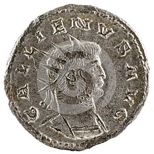 Ancient Roman coin of Emperor Gallienus