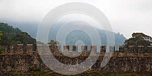 Ancient Roman Fortress. Gonio. Georgia.