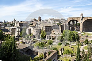 Ancient Roman Forum, Rome, Italy