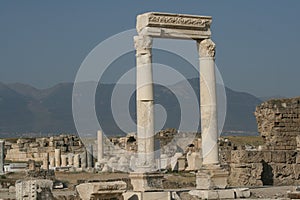 Ancient Roman poles