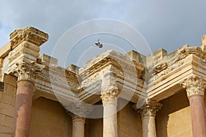 Ancient Roman Ruins in Israel