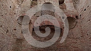 Ancient Roman Ruins in Parco Appia Antica Rome Italy