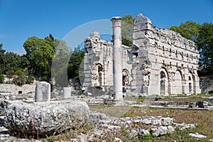 Ancient roman site outside Nice, France