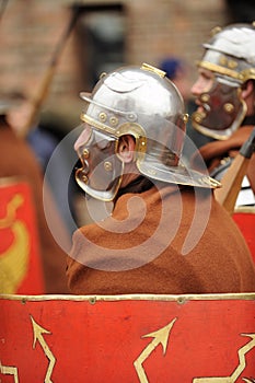 Ancient Roman soldiers