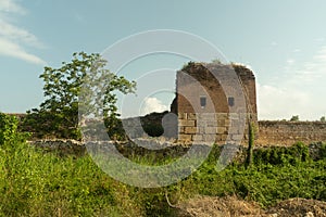Ancient Roman walls of Nicea photo