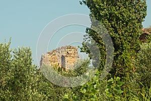 Ancient Roman walls of Nicea photo