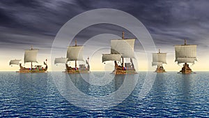 Ancient Roman Warships