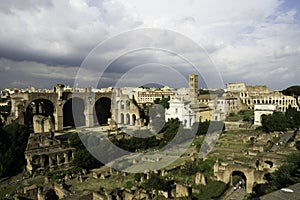 Ancient Rome with Historic Architecture