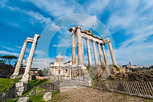 Ancient Rome ruines
