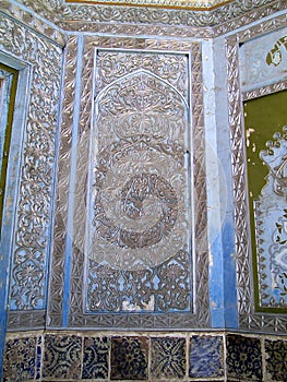 Ancient Royal Family Tomb Xiangfei Kashgar Xinjiang Uygur Autonomous Region China Islamic Architecture Ceramic Tile Geometry photo