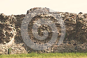 Ancient ruined wall