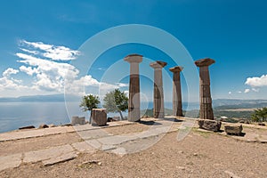 The ancient ruins of Assos