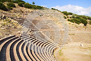 The ancient ruins of Assos.