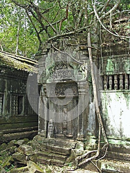 Ancient ruins of Beng Melia in the jungle, Cambodia
