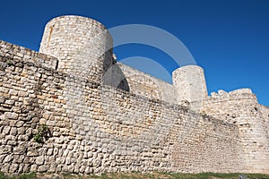 Ancient ruins of Burgos castle