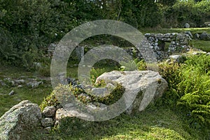 Ancient Ruins at Chysauster Cornwall