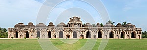 Ancient ruins of Elephant Stables