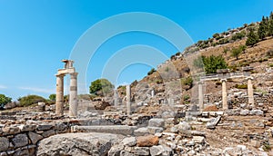 Ancient ruins at Ephesus historical ancient city