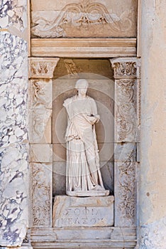 Ancient ruins at Ephesus historical ancient city