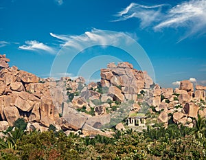 Ancient ruins of Hampi