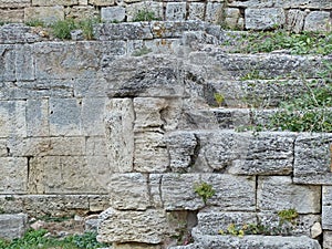 Ancient ruins of houses and religious buildings.Chersonesus Taurica National archaeological park.Popular tourist,research centre