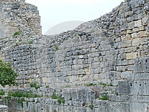 Ancient ruins of houses and religious buildings.Chersonesus Taurica National archaeological park.Popular tourist,research centre