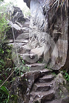 Ancient ruins of Huayna Picchu
