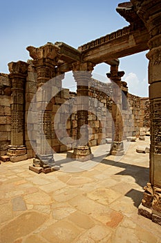 Ancient ruins in India