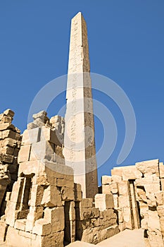 Ancient ruins of Karnak temple, Luxor, Egypt