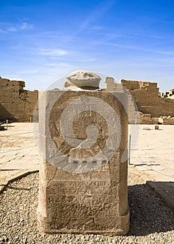 Ancient ruins of Karnak temple, Luxor, Egypt