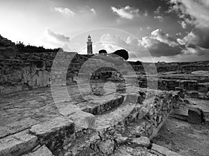 Ancient Ruins Of Kato Pafos, Cyprus photo