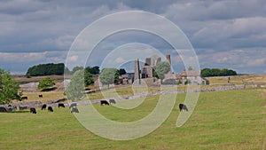 Ancient Ruins of Magpie Mine in the Peak District