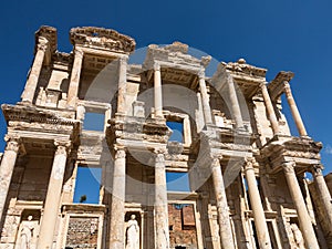 Ancient ruins of old Greek city of Ephesus