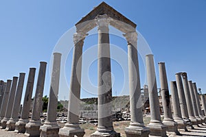 Ancient Ruins Perge Turkey