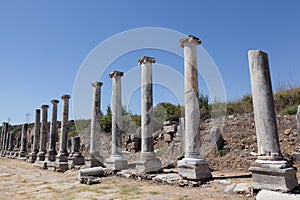 Ancient Ruins Perge Turkey