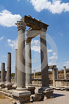 Ancient Ruins Perge Turkey